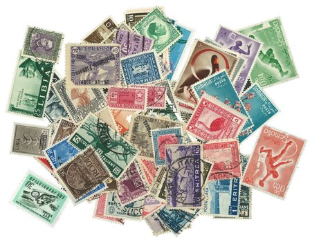 Italienske kolonier 100 forskellige