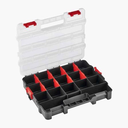 Biltema - Sortimentboks 18 rom liten