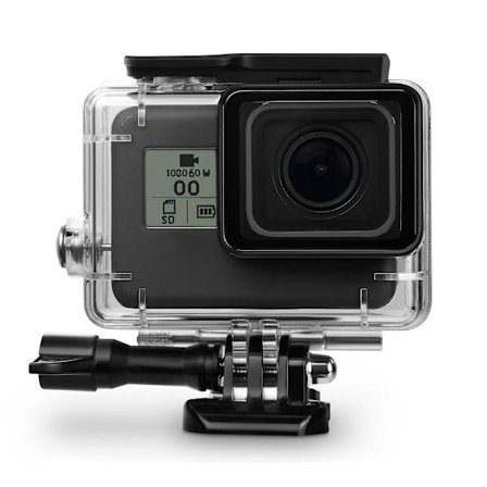 Vedenpitävä kotelo GoPro Hero 7 Black 6 5 -kameralle jalustalla