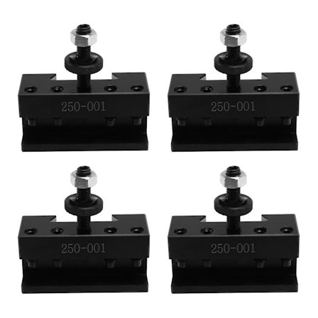 Set med 4 250-001 0Xa Snabbväxlingsverktyg, Vändverktygshållare Stålmaterialfäste