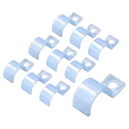 304 Ruostumaton teräs P-tyypin yksiputkikiinnike Vahva Kestävä Korroosionkestävä Yksireikäinen putkikiinnike 22mm