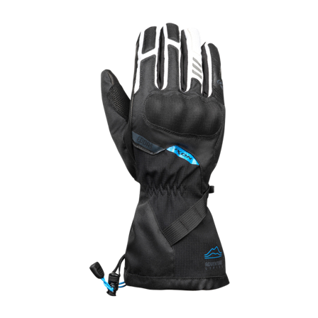 Ixon Pro Eddas Motorcycle Gloves Black/Grey/Blue S
