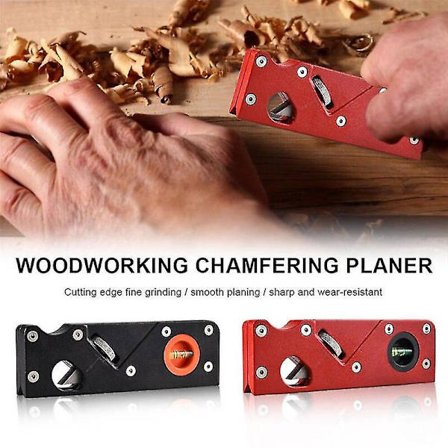 Fasfräs Träbearbetning Kant Hörnhyvel 45 Graders Fas Manuell Hyvel