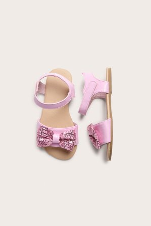 Kappahl | Sandaler med rosetter | Rosa