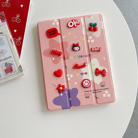 Stilrent fodral för iPad Air 1 9.7" Rosa OK baby