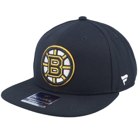 Fanatics - Negro snapback Gorra - Boston Bruins Core Black Snapback @ Hatstore
