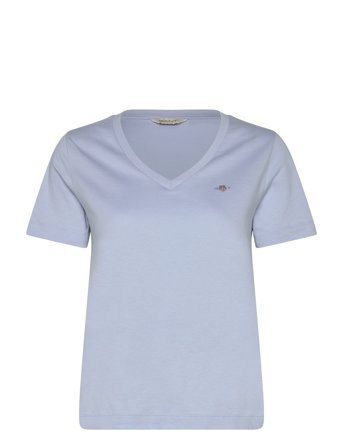 GANT | Reg Shield Ss V-Neck T-Shirt | XS