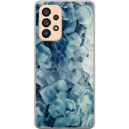 Samsung Galaxy A53 5G Läpinäkyvä kuori Jääkuutiot