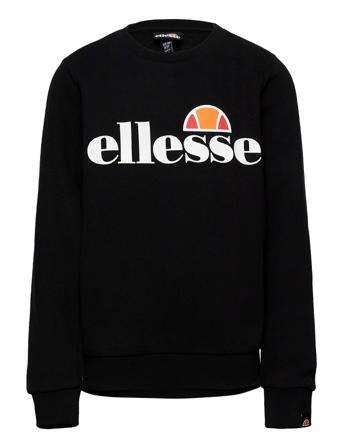 El Suprios Sweatshirt Jnr Sweatshirt Trøje Sort Ellesse