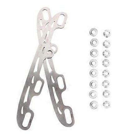 1 Sæt Skøjte Udskiftningsblade Skøjtesko Blade Metal Skøjteblade