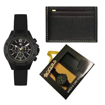 Barnklocka set med korthållare och presentförpackning