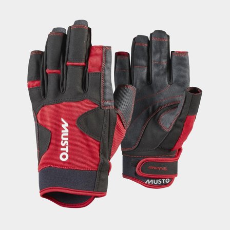 Seglarhandskar Musto Performance Short Finger Glove 2.0, True Red, Large