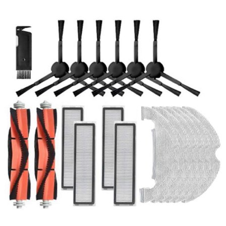 For Bot L10 Plus Z10 Pro Hepa Filter Hovedsidebørste Moppeklut for Robotstøvsuger Reservedeler