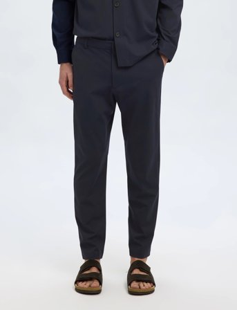 Selected Slh172-Slim Tape Lorent Flex Pants Noos - Navy - S