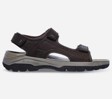 Skechers, Relaxed Fit: Tresmen - Garo, 41, Brun, Herre