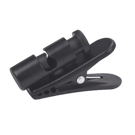 Hörlursklämma, 2 stycken Svarta Hörlurar Headset Hörlurar Stor Klämma, Kabelklämmor Krokar för Hörlurar Headset (3,2*2cm)