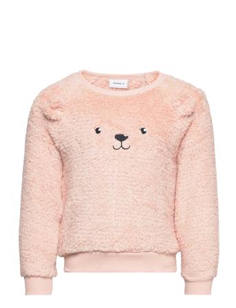Nmfrsasie Teddy Sweat-shirt Genser Korall Name It*Betinget Tilbud