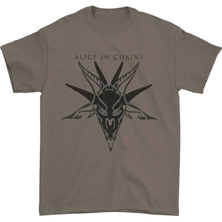 Alice In Chains Svart Skull T-shirt
