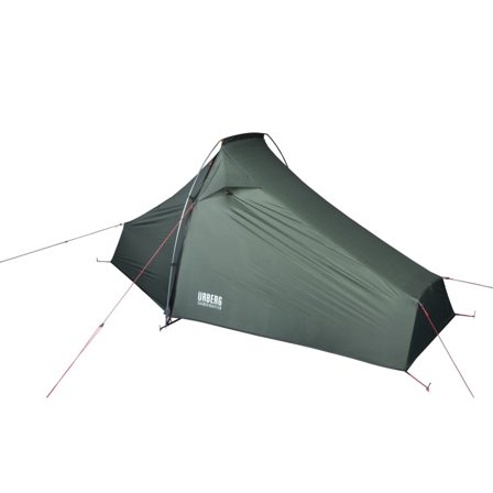 Urberg 1-person UL tunnel tents Green OneSize