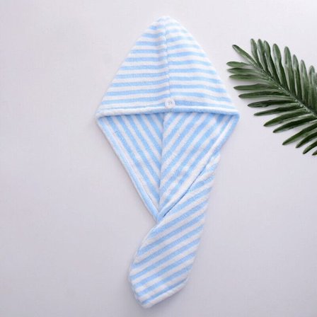 Tørt hår Håndkle hår Tørrhatt 2 2