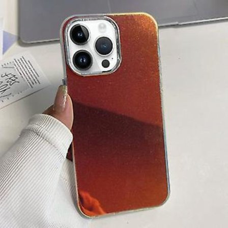 Elektropläterad ram IMD Glitter Powder telefonfodral för iPhone 13 Pro