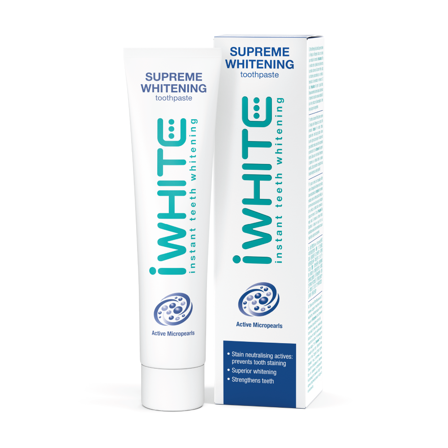 iWhite Supreme Whitening Tannkrem, 75 ml