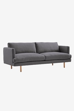 Jotex - Soffa 3-sits Mörkgrå ANTWERPEN - Köp 3-sitssoffor hos Jotex