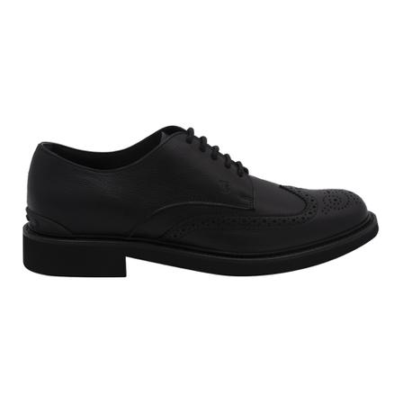 Tod's, Flat shoes Czarny, Mężczyzna, Rozmiar: 41 1/2 EU