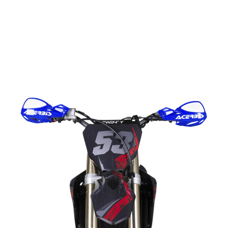 Acerbis Uniko Vented Handguards Blue