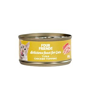 Four Friends Cat, Tuna & Chicken, 85g
