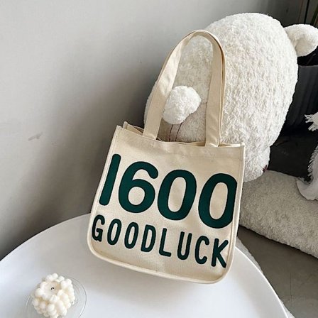 Canvasväska Handväska GRÖN