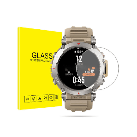 Skärmskydd i Härdat Glas, 2-pack Amazfit T-Rex Ultra