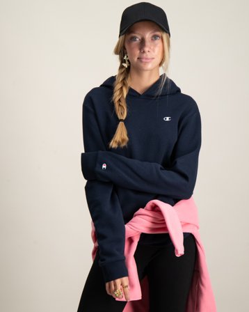 Champion Hooded Sweatshirt Blå Hoodies/Hættetrøjer Pige - Kids Brand Store