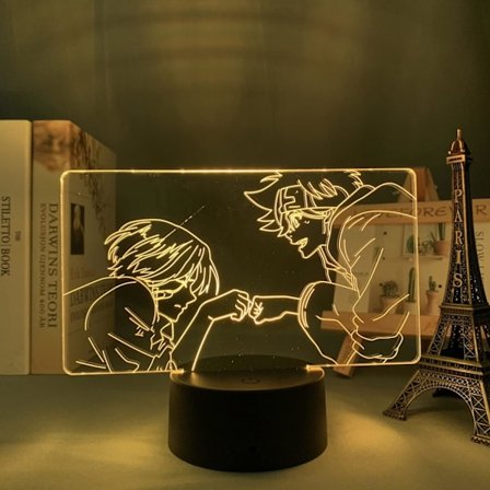 Anime LED-lys Sk8 The Infinity for soverom dekorativt lys bursdagsgave romdekor Manga 3D lampe Sk8 The Infinity