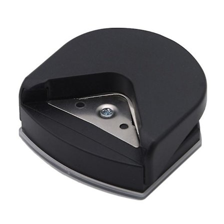 4mm Mini Hjørnerunder Punch 4mm Hjørneskærer Runderværktøj Sort