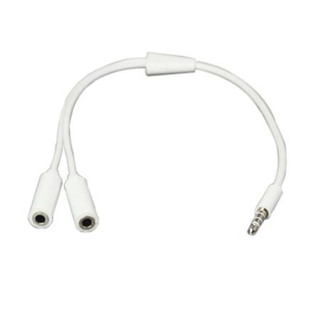 3.5mm 1 Hane till Hona Audio Split Kabel