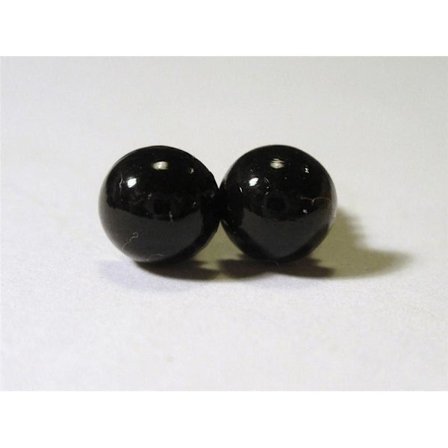 5 par (10 st) Svarta ögon till "Amigurumi" 24 mm Ø