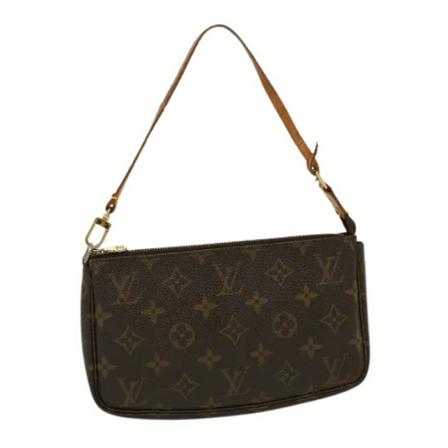 Louis Vuitton Vintage, Pre-owned Pochette Accessoires Monogram Bag Bruin, Dames, Maat:ONE Size