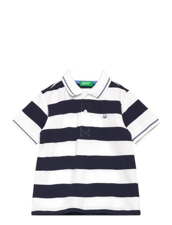 United Colors of Benetton H/S Polo Shirt - Navy - 110
