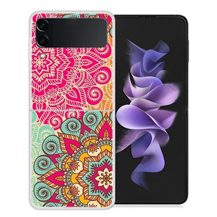 Deco Samsung Galaxy Z Flip3 5G Etui - Palads Blomster