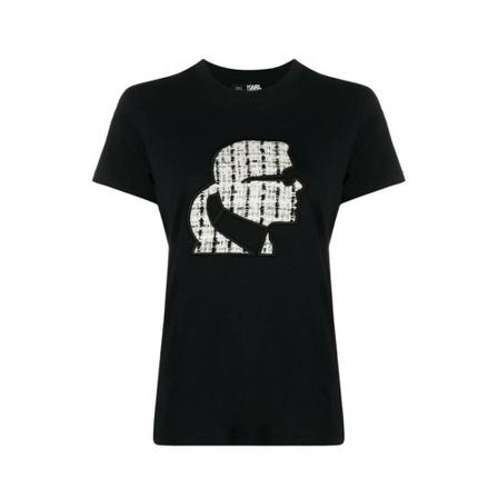 Karl Lagerfeld T-Shirts Sort, Dame