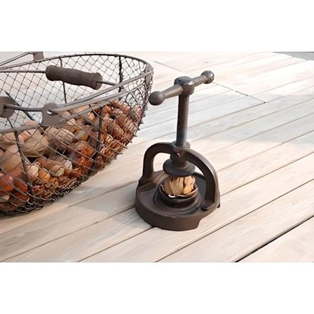 Nøddemøtrik - ESSCHERT DESIGN - Antik - Ø 13 cm - 17 cm - Elegant og praktisk