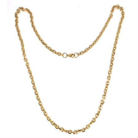 Halslänk med 18k guldplätering