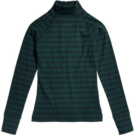 G-star, Rib mock slim stripe Groen, Heren, Maat:S,Katoen,streep