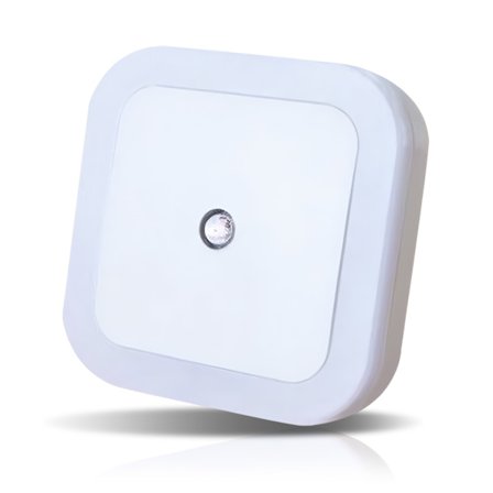 Nattlampe for stikkontakt, automatisk skumring til daggry sensor nattlys med mykt lys, varmt lys LED nattlampe med lyssensor for soverom bad