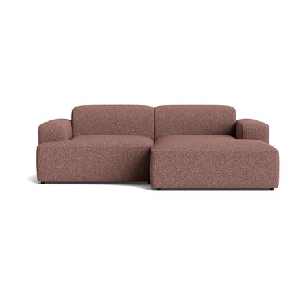 Madrid chaiselong sofa, højrevendt - Puente Terracotta/Beige - 240x101x73 - Sofa, chaiselong
