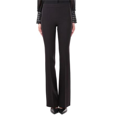 Simona Corsellini Slim-fit Bukser Sort, Dame Bukser