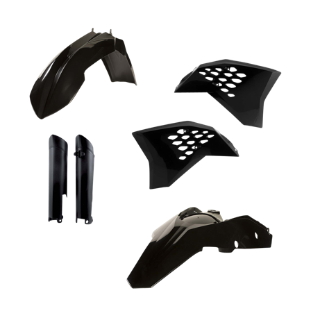 Kit Plastiche Completo Acerbis KTM Nero - KTM 400 EXC 2008-2011