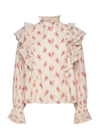 Filippa Shirt P Bluse Langærmet Creme Notes Du Nord