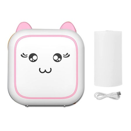 Mini Termisk Printer Sticker Maker Machine Bærbar Bluetooth-kompatibel lommetelefonprinter til Journal Photos Noter